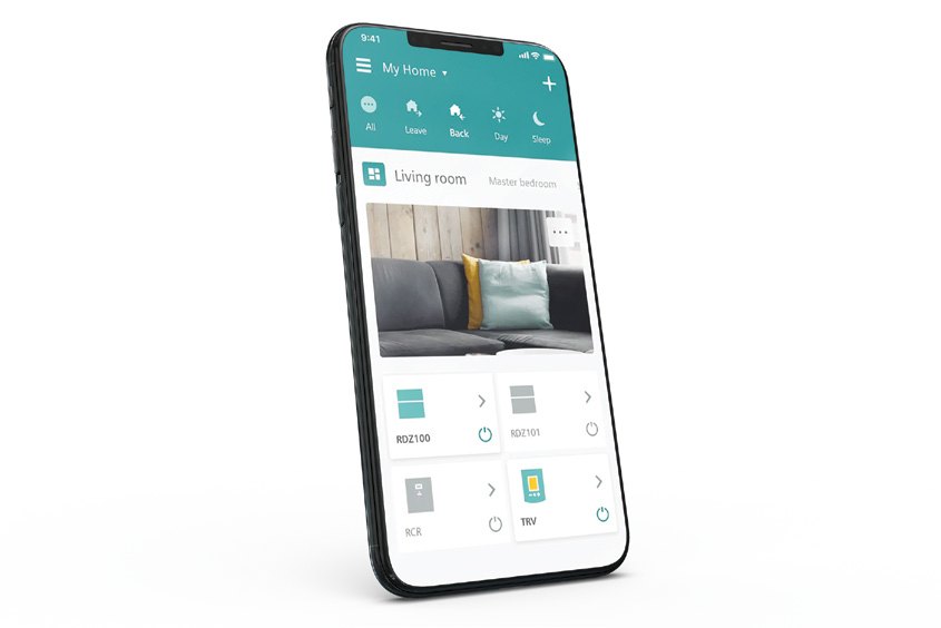 Siemens Connected Home akıllı ev uygulaması — yerden ısıtma kontrolü